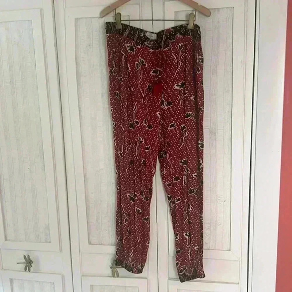 Fat Face Phantom Trousers Sz 10 Pants Drawstring Viscose Joggers - Picture 2 of 6